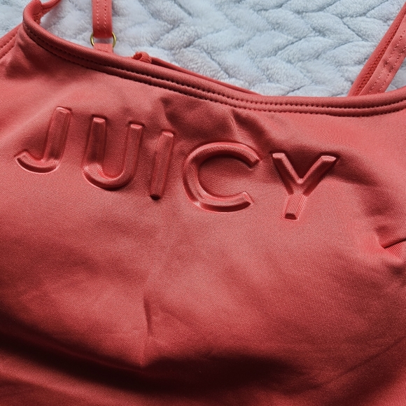 Juicy Couture One-Piece Cutout Bathing Suit Size Medium - Picture 4 of 14